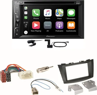 Produktbild von Pioneer AVH-Z3200DAB Carplay Bluetooth Einbauset für Suzuki Swift Sport FZ NZ