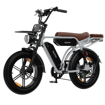Produktbild von VELOPRO M9 E-Bike 48V 17,5Ah Akku (100km), 250W Heckmotor, Shimano 7-Gang