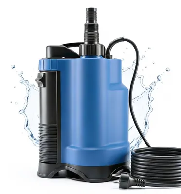 Produktbild von Schmutzwasserpumpe Drainage Tauchpumpe 13.000 l/h 8,5 m Förderhöhe, 0,85 bar 750 Watt integrierter Schwimmer