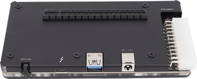 Obrázek produktu pro Externí GPU Fit pro Thunderbolt 4 Grafická karta Dock EGPU kryt USB4.0 ATX 24Pin PCIE rozhraní s 1m kabelem