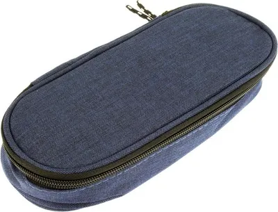 Zdjęcie produktu dla kangaro 78-K-56302 kangaro Schlampermäppchen dunkelblau, 22,0 x 9,0 cm