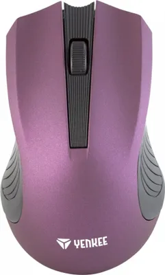 Obrázok produktu pre YENKEE 2.4GHz optical symmetrical wireless mouse, 3 buttons, Purple