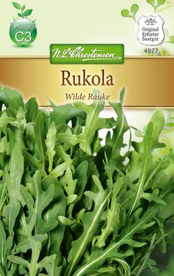 Zdjęcie produktu dla Rukola Wilde Rauke | Nasiona rukoli firmy N.L. Chrestensen