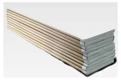 Produktbild von 10 Stück Stoffbretter zum Aufwickeln und Ordnen von Stoffen Jerseystoff Bündchenstoff (Länge 35 cm)
