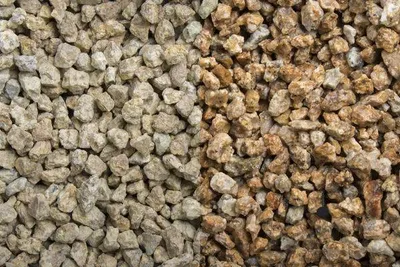 Produktbild von Toscana Splitt 8-16 mm, Granit, Gelb, Big Bag 30 kg, für Garten und Beet
