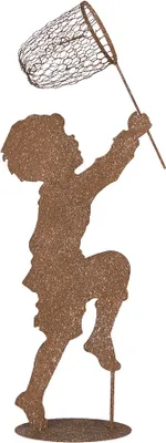 Immagine prodotto di Clayre & Eef figura decorativa bambino 33x13x88 cm metallo marrone