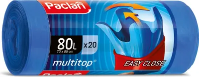 Immagine prodotto di Paclan Multitop, fodere per bidoni 80l 20 pezzi 134421