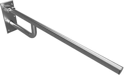 Produktbild von BELP Stützklappgriff Edelstahl gebürstet 100x250x860 mm, 120 kg Traglast für Bad & WC >> zum Bohren