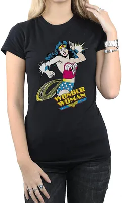 Obrázok produktu pre Wonder Woman - dámske tričko BI722 (M) (čierna)