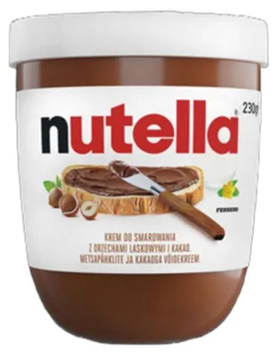 Obrázek produktu pro Krem orzechowo-kakowy Nutella 230 g