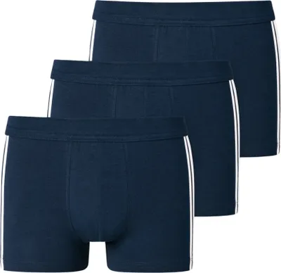 Produktbild von SCHIESSER 95/5 Stretch shorts (3-pack), donkerblauw