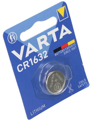 Produktbild von Varta CR1632 Lithium Batterie 3 Volt 140mAh
