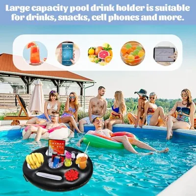 Schwimmende Getränkehalter für den Pool – Ideal für erfrischende Getränke
