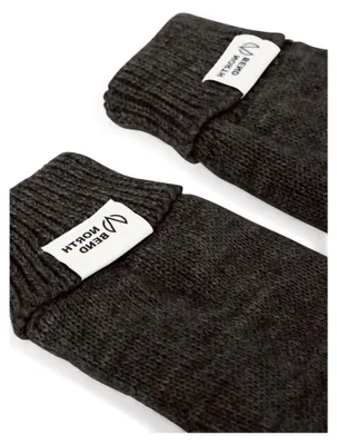 Produktbild von NBRamon Uni Handschuhe Fingerhandschuhe Outdoor atmungsaktiv wärmend, Größe: XXL, Farbe: Dunkelgrau Melange