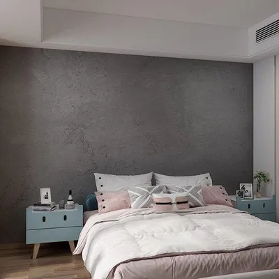 Produktbild von Famanu Selbstklebendes 3D-Betonlook-Tapete - Dunkelgrau, 80 cm x 9 m