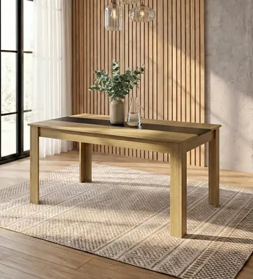 Produktbild von VCM VCM Esstisch, Holzwerkstoff Küchentisch H. 75 x B. 140 x T. 80 cm, kompakter Speisetisch für Küche & Essbereich, Tisch Disalo