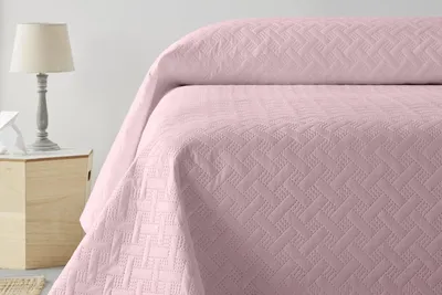 Produktbild von Beige Bettwäsche-Set "Bouti", 135 cm - s Bettdecken- und Decken-Set für Frühling/Sommer - 230 x 260 cm