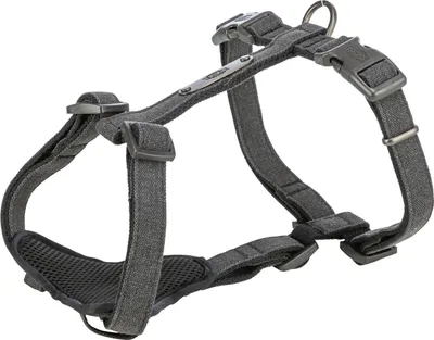 Produktbild von TRIXIE CityStyle H-Geschirr - schwarz - 30–44 cm/10 mm