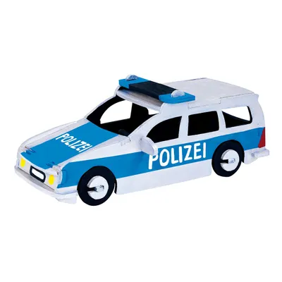 Produktbild von Holzbausatz Polizeiauto, 26 Teile
