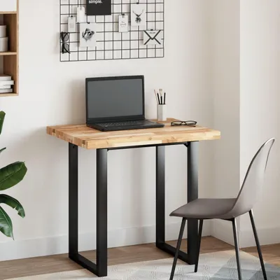 Zdjęcie produktu dla vidaXL Blat pod umywalkę nieobrobiony 80x60x4 cm lite drewno akacjowe