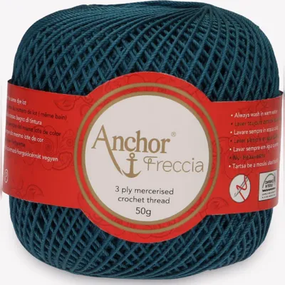 Image de Anchor Freccia 6 – fil de coton mercerisé pour crochet (Color 00671)