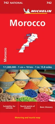Produktbild von Michelin Map Africa Morocco 742