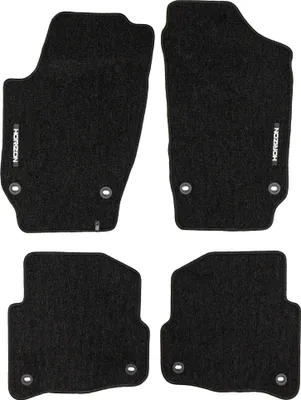 Image de Tapis de Sol de Voiture pour VW Polo IV 2003-2009 FL Velours Imperméable 4Pcs