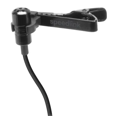 Image de SPEEDLINK SL-8691-SBK-01 - PC microphone - filaire - 2,5 m - noir - 7 g