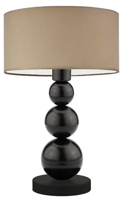 Zdjęcie produktu dla Lampka nocna na biurko lampa biurkowa LED z abażurem walec 30cm BUBBLE