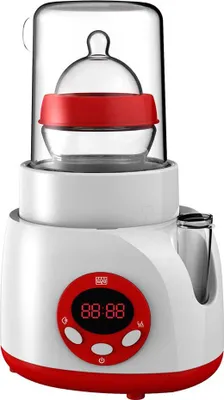 Produktbild von flaschenwärmer elektrisch rot/weiß
