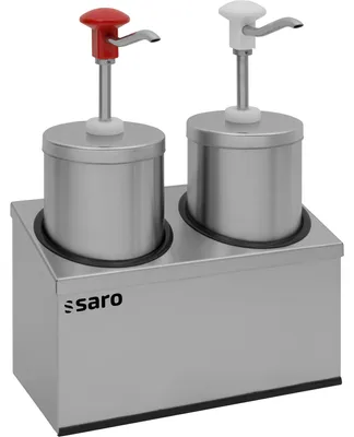 Imagen del producto de Saro PD-005, plástico, acero inoxidable, rojo, acero inoxidable, blanco, 5500 ml, 290 mm, 145 mm, 355 mm