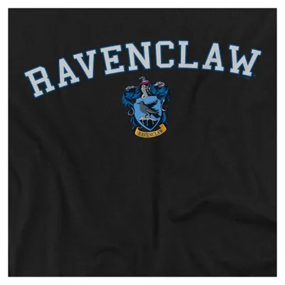 Image de T-shirt "Ravenclaw" pour enfants, en coton ring-spun, modèle TV35972 (taille 140-146), couleur noire
