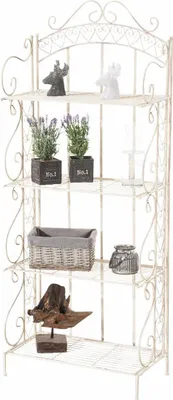 Immagine prodotto di Scaffale per piante in metallo - stile antico - set e design pieghevole