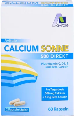 Produktbild von Calcium Sonne 500, 60 St KAP