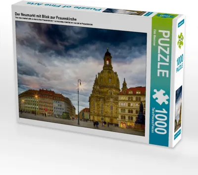 Produktbild von Calvendo Der Neumarkt mit Blick zur Frauenkirche 1000 Teile Puzzle quer 640x480mm, Meutzner Dirk; 7281090