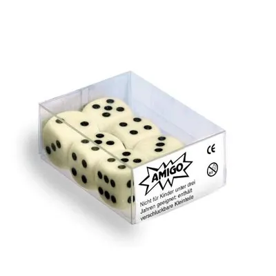 Obrázok produktu pre Amigo Spiel + Freizeit 58 - Slonová kosť W6 (6 kociek)