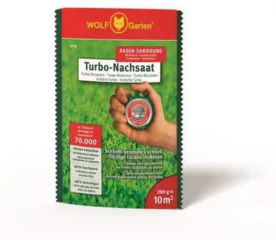 Produktbild von WOLF-Garten LR 10, Rasen, 0,2 kg, 10 m²