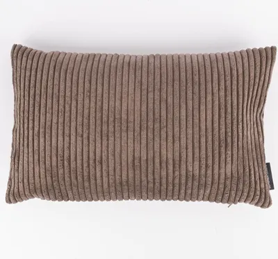 Produktbild von Kissenhülle Breitcord Baby Rib braun div. Größen von SCHÖNER LEBEN. Größe 40x60cm (HxB) 40x60cm (HxB) Größe
