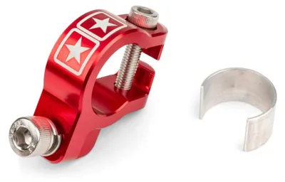 Immagine prodotto di Morsetto scarico STAGE6 alu CNC rosso