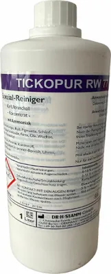 Image de Concentré de Nettoyage Tickopur RW77 Effet Dé-oxydant pour Élimination des Résidus de Meulage, Polissage et Lapping
