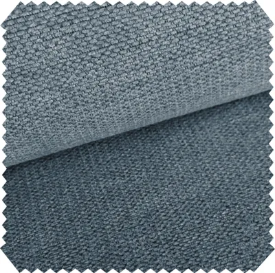Produktbild von novely® MUDAU SOFT Samtweicher Chenille-Polsterstoff - Melierter Möbelstoff - Grober Struktur-Stoff - Mélange Meterware 1lfm - Farbe: 86 Blaugrau