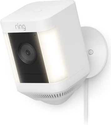 Imagen del producto de Amazon 8SH1S2-WEU0 Amazon Ring Spotlight Cam Plus Plug-In White