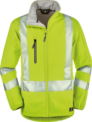 Produktbild von 4PROTECT® Warnschutz-Softshelljacke TYLER Leuchtgelb XL