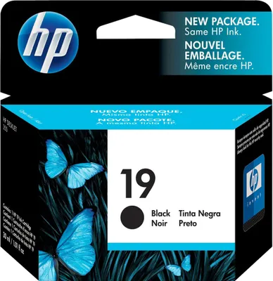 Produktbild von HP 19, Standardertrag, Foto schwarz, Tinte auf Farbstoffbasis, 1 Stück(e)