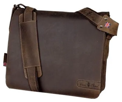 Produktbild von Pride & Soul Notebooktasche BEN  47138 37x33x14cm Echtleder braun