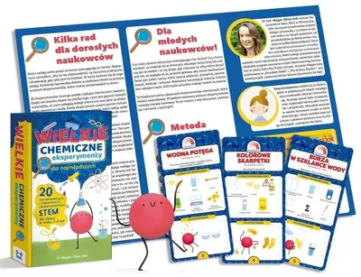 Productafbeelding van Wielkie Chemiczne Eksperymenty dla najmłodszych 20 zabawnych doświadczeń STEM