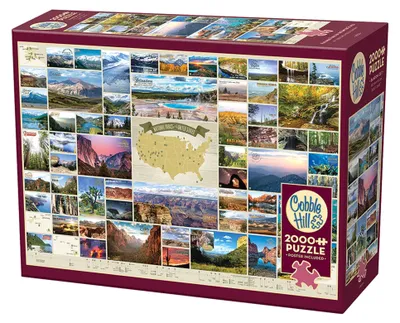 Obrázok produktu pre Puzzle 2000 Parki narodowe w Stanach Zjednoczonych 113112