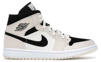 Image de Jordan 1 Mid Barely Orange (pour femmes) - Taille EU 38,5