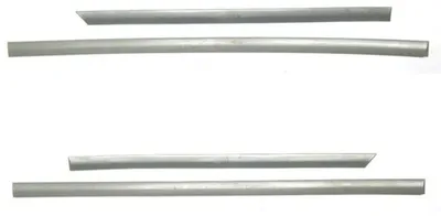 Image de 4 garnitures de bas de porte, moulures latérales gauche/droite pour Opel Vectra C, modèles de 2002 à 2008