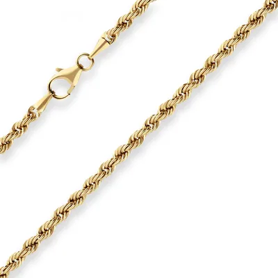 Produktbild von 2,8mm Armband Kordelkette Goldarmband Armschmuck aus 585 Gold Gelbgold 18cm